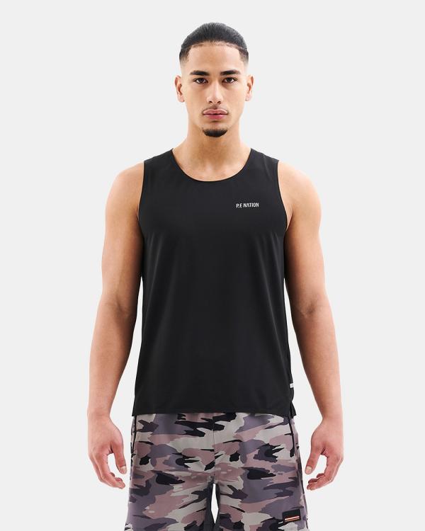 P.E Nation - Adrenalin Tank, Black - Muscle Tops (BLACK) Adrenalin Tank, Black