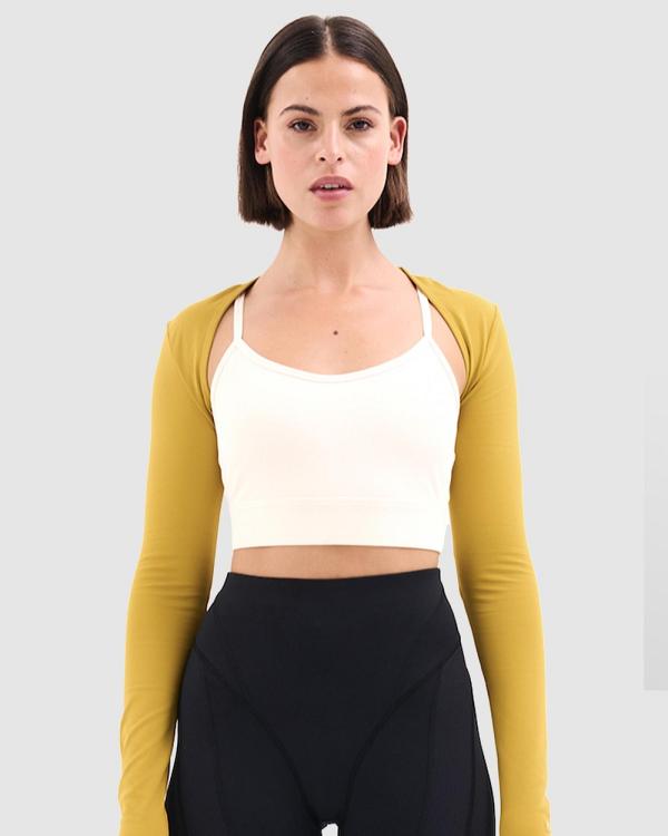 P.E Nation - Reform Bolero - Crop Tops (Honey) Reform Bolero