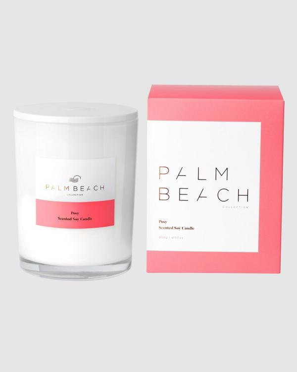 Palm Beach Collection - Posy 850g Scented Soy Candle - Home Fragrance (Pink) Posy 850g Scented Soy Candle