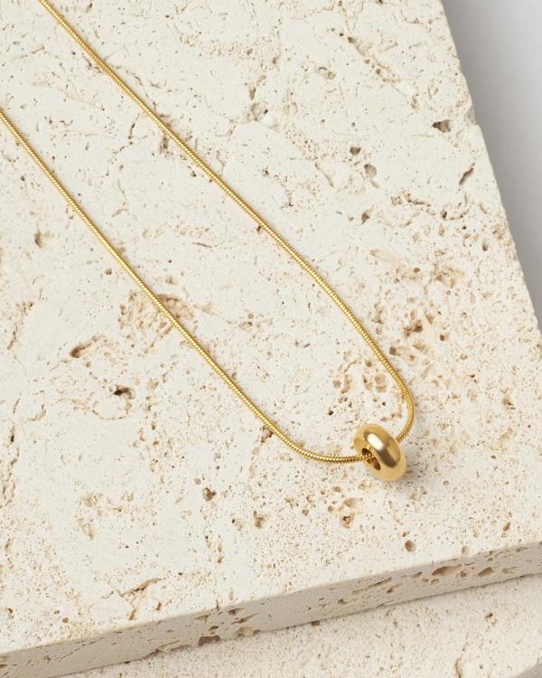 Pastiche - Eternity Necklace - Jewellery (Gold) Eternity Necklace
