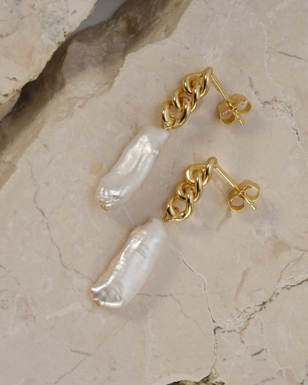 Pastiche - Pria Earrings - Jewellery (Gold) Pria Earrings
