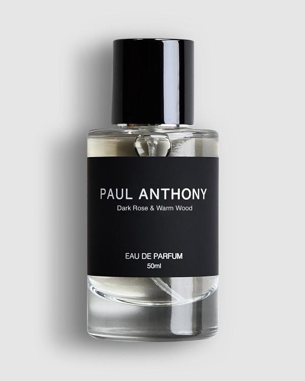 Paul Anthony - Dark Rose & Warm Wood Eau De Parfum - Fragrance (Clear) Dark Rose & Warm Wood Eau De Parfum