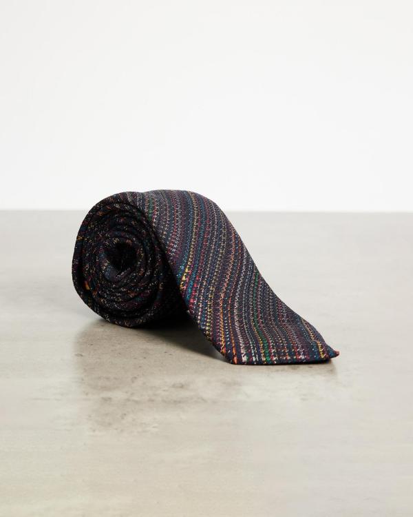 Paul Smith - Signature Houndstooth Tie - Ties (Multicolour) Signature Houndstooth Tie