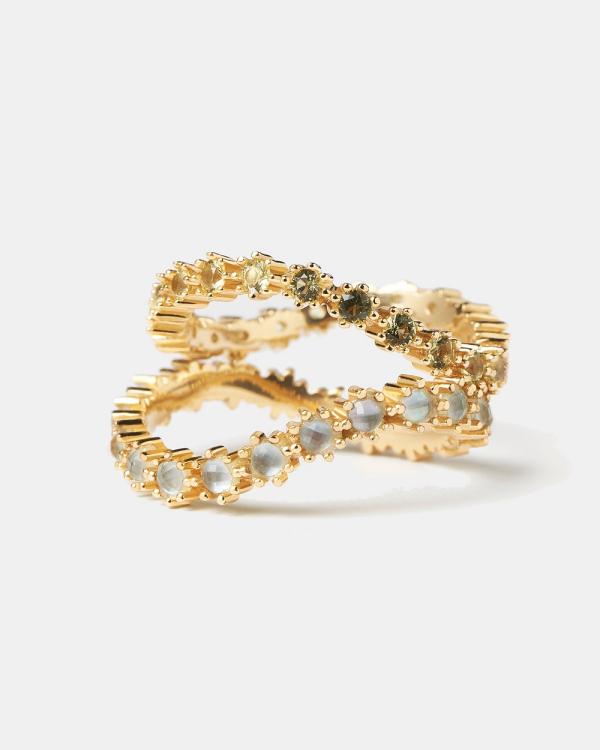 PDPAOLA - Kara Gold Rings - Jewellery (Gold) Kara Gold Rings