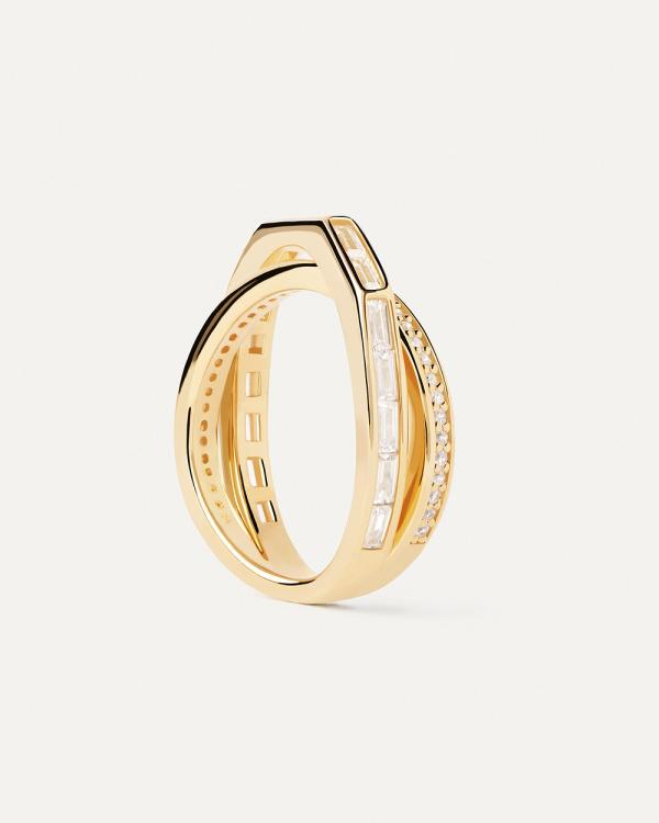 PDPAOLA - Olivia Gold Ring - Jewellery (Gold) Olivia Gold Ring