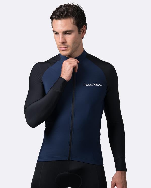 Pedal Mafia - Tech Thermal Jacket - Coats & Jackets (Navy Black) Tech Thermal Jacket