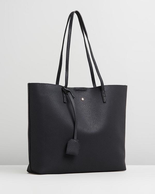 PETA AND JAIN - Saint Tote Bag - Handbags (Black Pebble) Saint Tote Bag