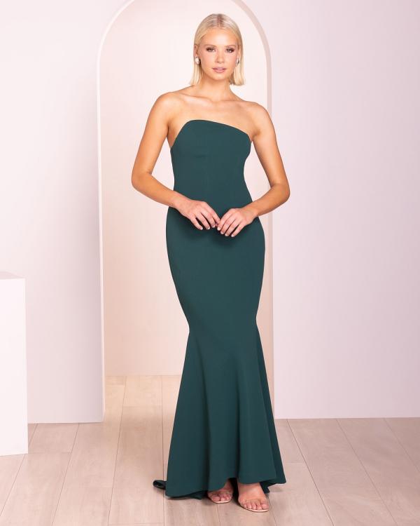 Pilgrim - Fabriola Gown - Bodycon Dresses (Emerald) Fabriola Gown