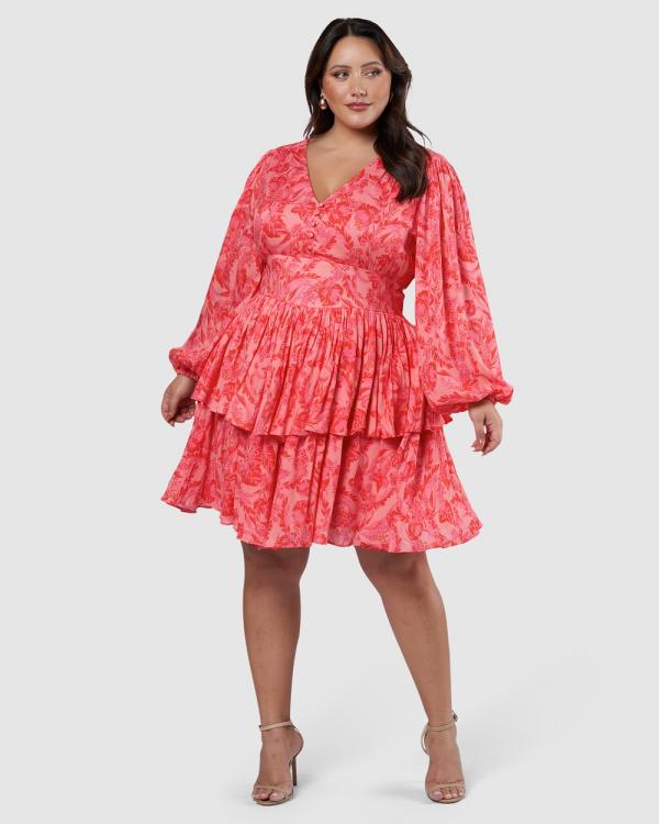 Pink Dusk - Arm Candy Mini Dress - Dresses (Multi) Arm Candy Mini Dress
