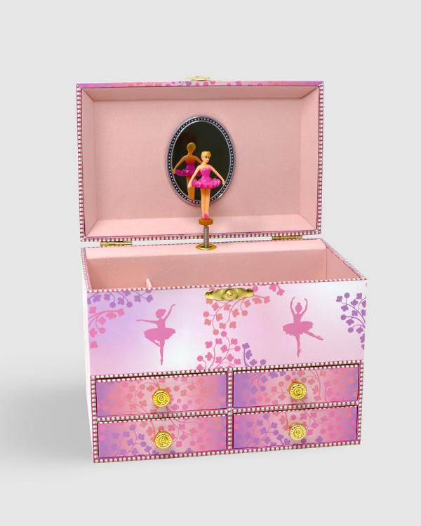 Pink Poppy - Ballerina Boutique Medium Musical Jewellery Box - All toys (Pink) Ballerina Boutique Medium Musical Jewellery Box