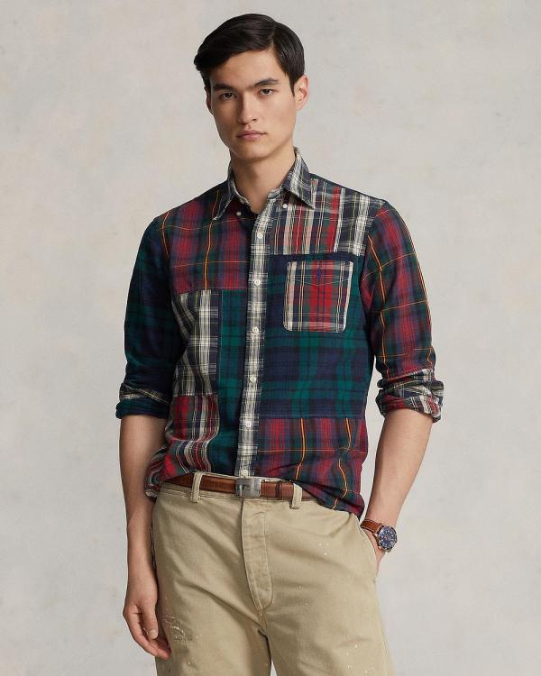 Polo Ralph Lauren - Classic Fit Plaid Oxford Fun Shirt - Casual shirts (Funshirt) Classic Fit Plaid Oxford Fun Shirt