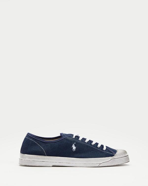 Polo Ralph Lauren - Essence 100 Low Top Lace Sneakers   Men's - Sneakers (Navy) Essence 100 Low Top Lace Sneakers - Men's