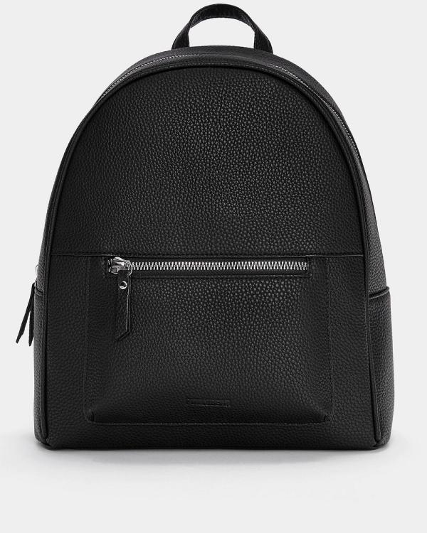 Pull&Bear - Basic Backpack - Bags (Black) Basic Backpack