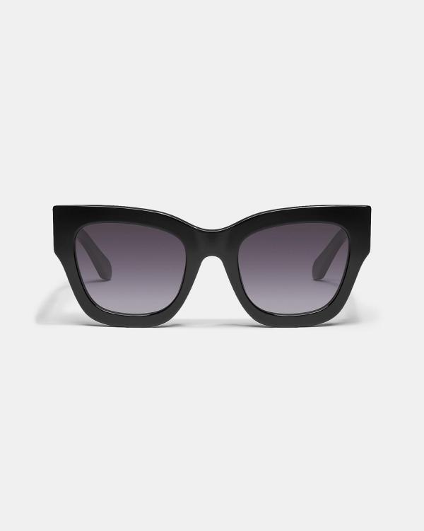 Quay Australia - By The Way - Sunglasses (Black & Smoke) By The Way