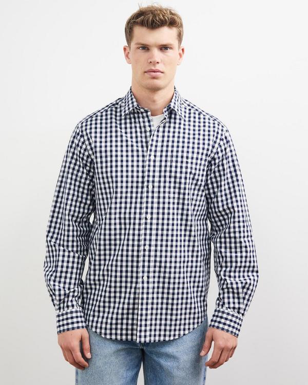 R.M.Williams - Collins Shirt - Casual shirts (Navy & White) Collins Shirt