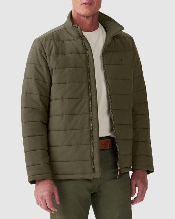 R.M.Williams - Patterson Creek Jacket - Coats & Jackets (Olive) Patterson Creek Jacket