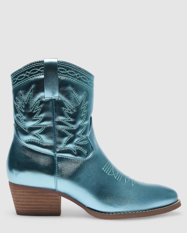 Ravella - Texas - Boots (BLUE) Texas
