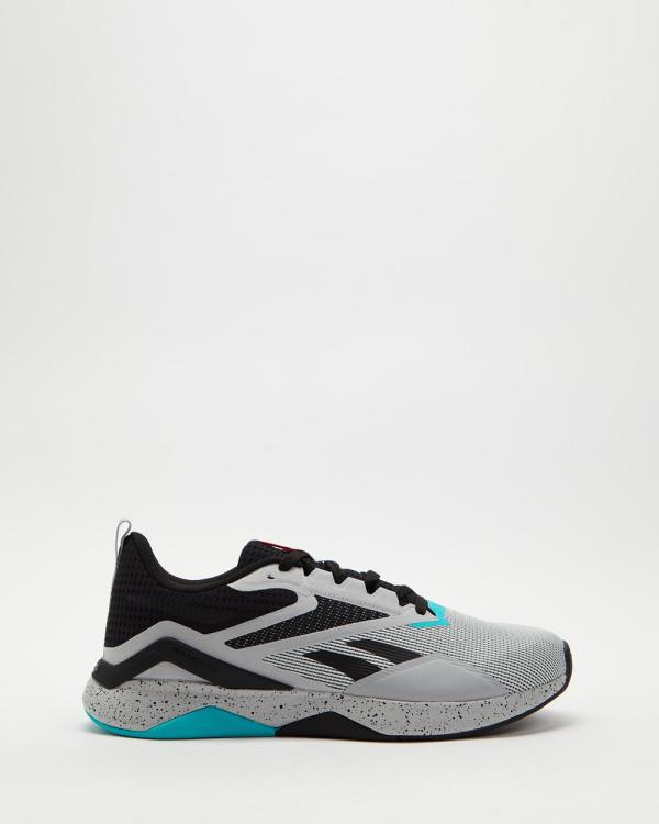 Reebok - Nanoflex TR 2   Men's - Training (Black, Pure Grey 3 & Tea) Nanoflex TR 2 - Men's