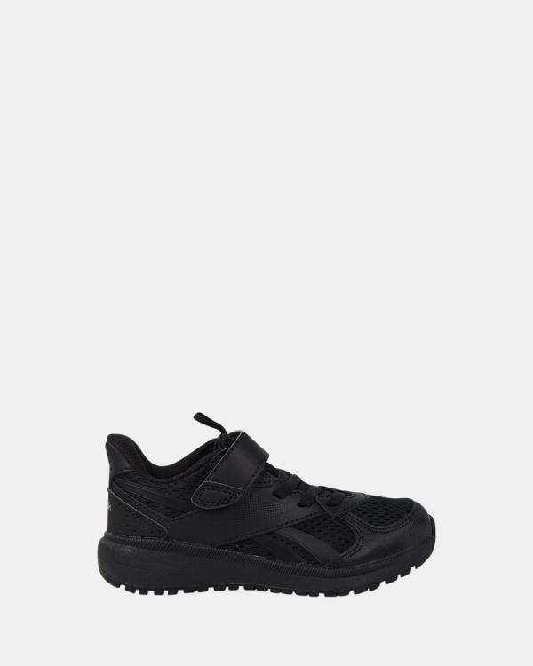 Reebok - Reebok Road Supreme 4.0 Black Pre School - Performance Shoes (Black/Black/Black) Reebok Road Supreme 4.0 Black Pre-School