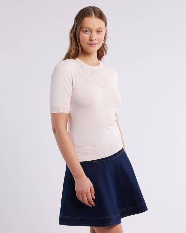 Review - Krissy Knit Top - Tops (PEONY) Krissy Knit Top