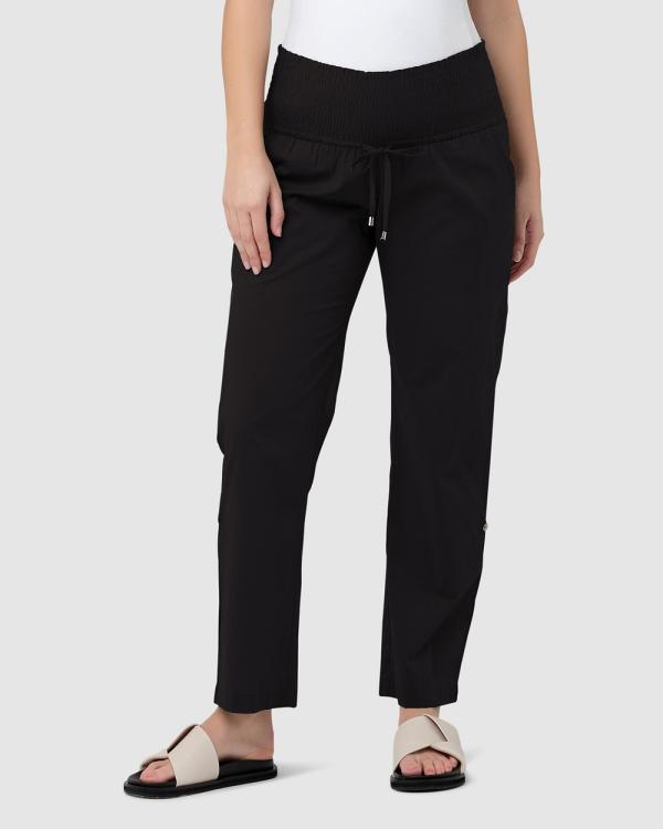 Ripe Maternity - Philly Cotton Pants - Pants (Black) Philly Cotton Pants