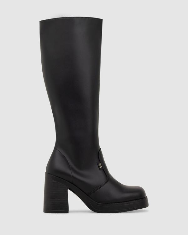 ROC Boots Australia - Idaho Vegan - Heels (Black) Idaho Vegan