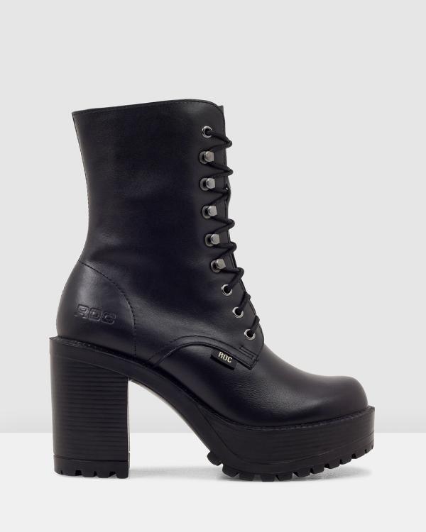 ROC Boots Australia - Lush - Boots (Black) Lush