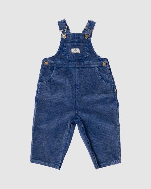 Rock Your Baby - Cord Overalls   Babies - All onesies (Blue Wash) Cord Overalls - Babies