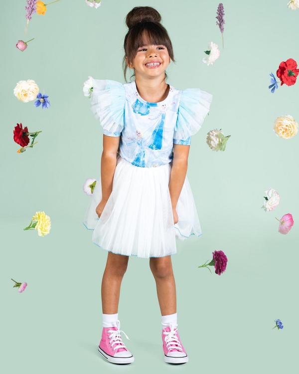 Rock Your Kid - Elsa Swirl Circus Dress   ICONIC EXCLUSIVE   Kids - Dresses (Blue) Elsa Swirl Circus Dress - ICONIC EXCLUSIVE - Kids