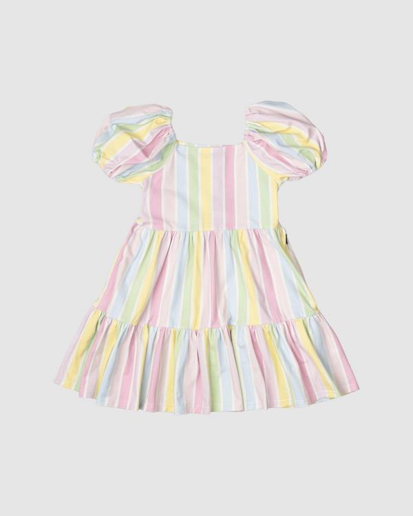Rock Your Kid - Sorbet Stripe Dress   Kids - Printed Dresses (Stripe) Sorbet Stripe Dress - Kids