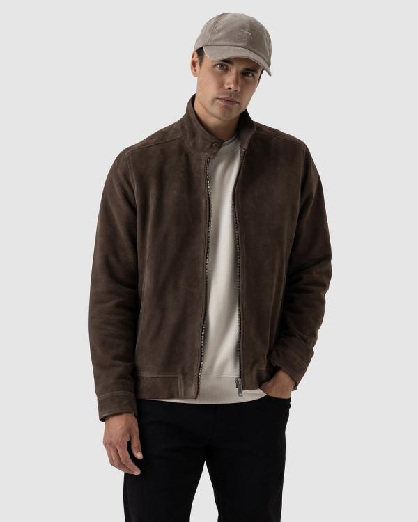 Rodd & Gunn - Glen Massey Leather Jacket - Coats & Jackets (Taupe) Glen Massey Leather Jacket