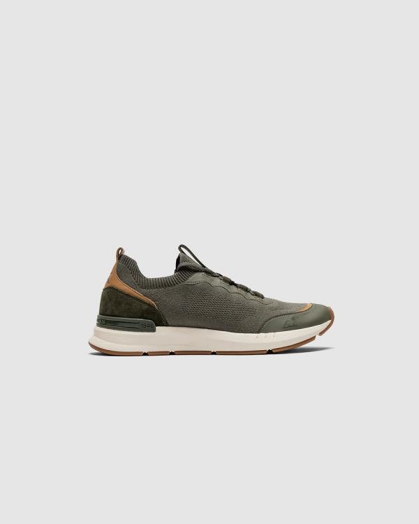 Rodd & Gunn - Gunn Runner Flow - Dress Shoes (Olive) Gunn-Runner Flow