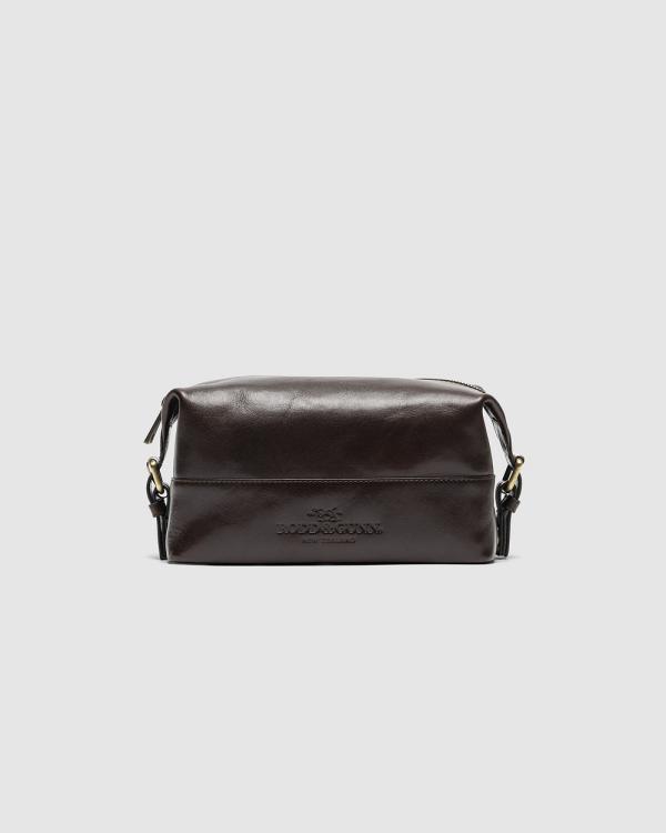 Rodd & Gunn - Picton Washbag - Bags (Chocolate) Picton Washbag