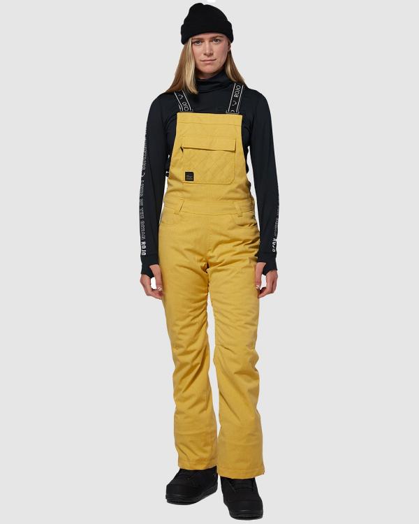 ROJO Outerwear - Snow Day Bib - Pants (Yellow) Snow Day Bib