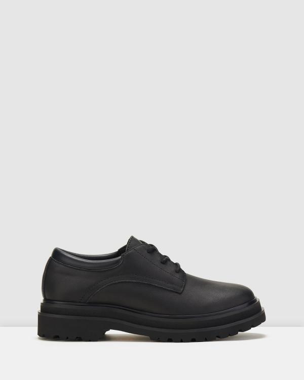 Rollie - Derby Step Shoe - Dress Shoes (Black) Derby Step Shoe