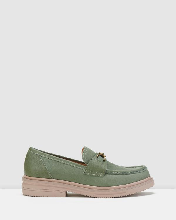 Rollie - Loafer Rise Shoe - Dress Shoes (Green) Loafer Rise Shoe