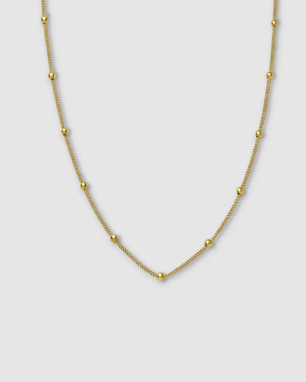 Rosefield - Dotted Necklace Gold - Jewellery (Gold) Dotted Necklace Gold