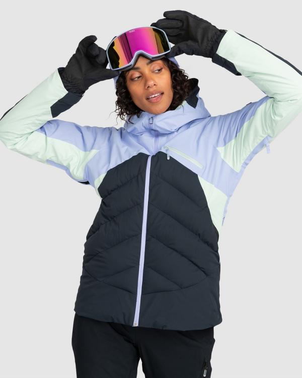Roxy - Womens Luna Frost Technical Snow Jacket - Snow Sports (EASTER EGG) Womens Luna Frost Technical Snow Jacket