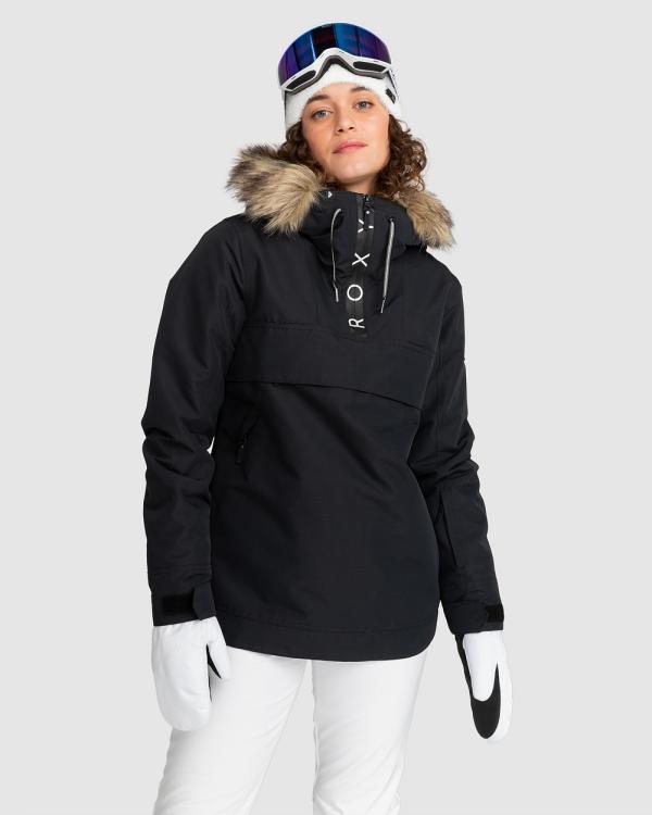 Roxy - Womens Shelter Technical Snow Jacket - Snow Sports (TRUE BLACK) Womens Shelter Technical Snow Jacket