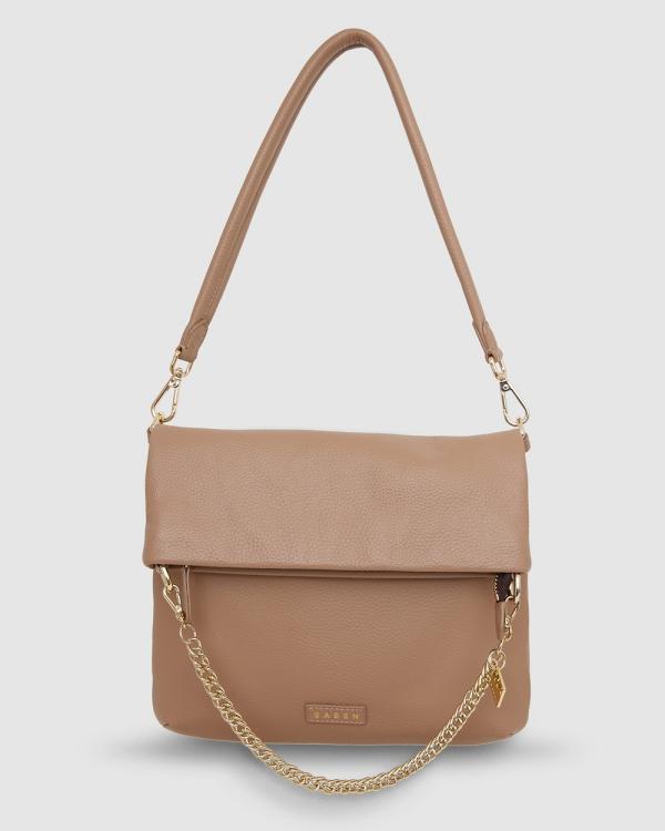 Saben - Daria Shoulder Bag - Handbags (Tan) Daria Shoulder Bag