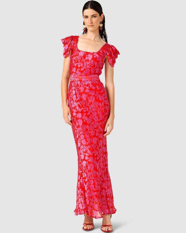 SACHA DRAKE - Firebird Dress - Dresses (Red) Firebird Dress