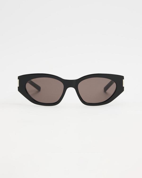 Saint Laurent - SL638001 - Sunglasses (Black) SL638001