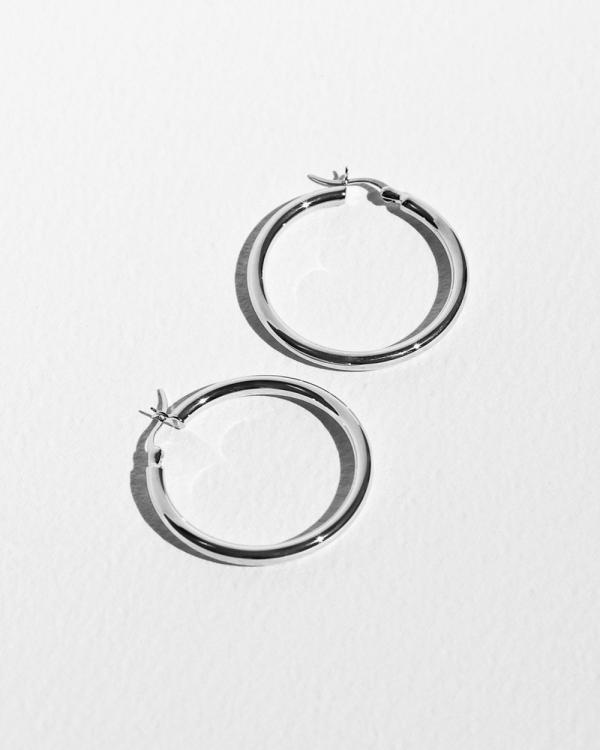 SAINT VALENTINE - Classic Hoops Large   Silver - Jewellery (Silver) Classic Hoops Large - Silver