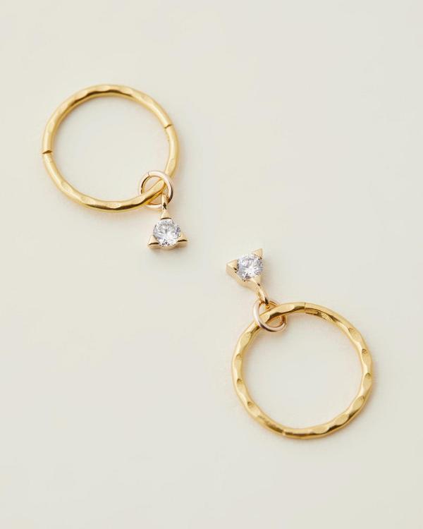 SAINT VALENTINE - Saint Mini Hoops   Gold - Jewellery (Gold) Saint Mini Hoops - Gold