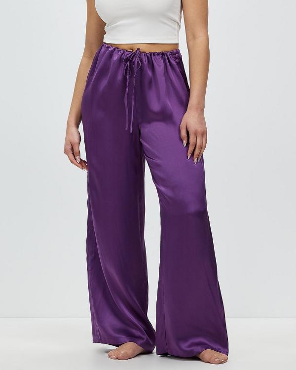 Sainted Sisters - Palazzo Pants - Sleepwear (Iris) Palazzo Pants