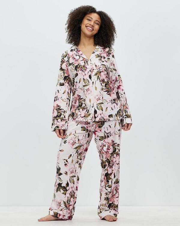 Sainted Sisters - Sadie Cotton Pyjama Set - Sleepwear (Heirloom Rose Garden) Sadie Cotton Pyjama Set