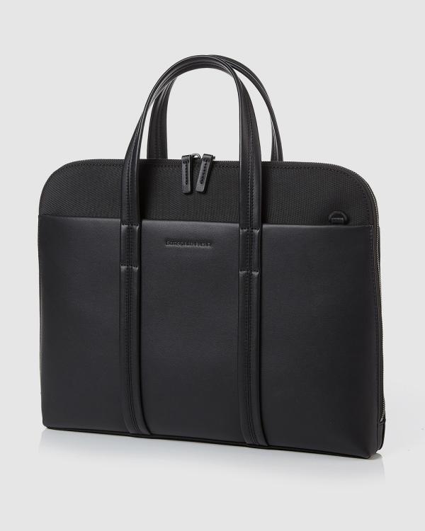 Samsonite Red - Jefferson Slim Briefcase - Travel and Luggage (BLACK) Jefferson Slim Briefcase