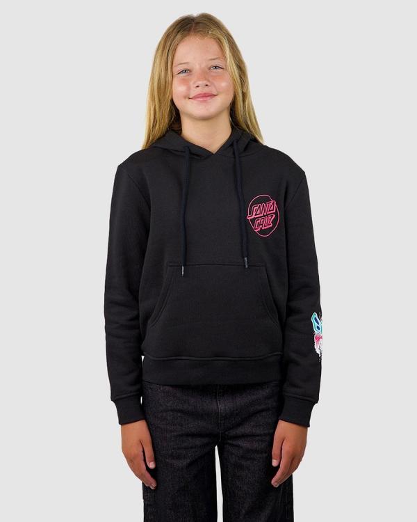 Santa Cruz - ASP Paradise Fire Hoodie   Teens - Hoodies (Black) ASP Paradise Fire Hoodie - Teens