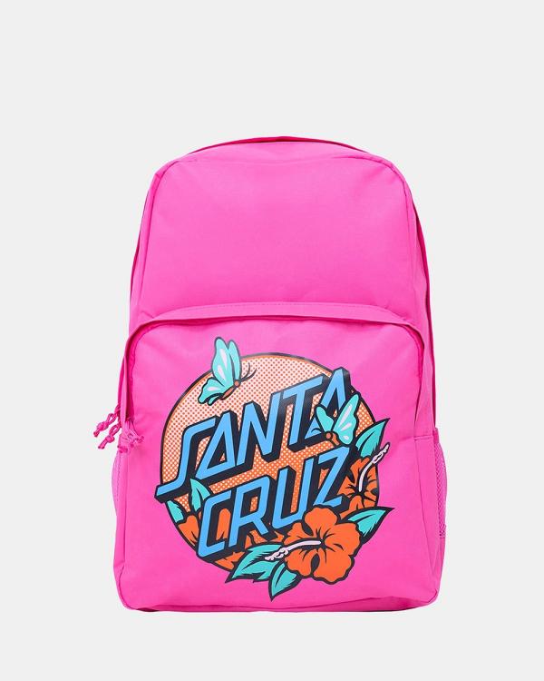 Santa Cruz - Take Flight Dot Backpack   Teens - Backpacks (Pink) Take Flight Dot Backpack - Teens