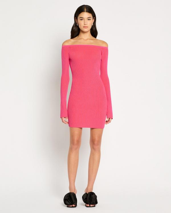 sass & bide - Sugar Pill Knit Dress - Dresses (DAWN PINK) Sugar Pill Knit Dress